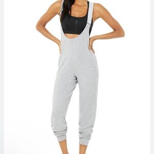 Alo Yoga Layback Jumpsuit in Grey